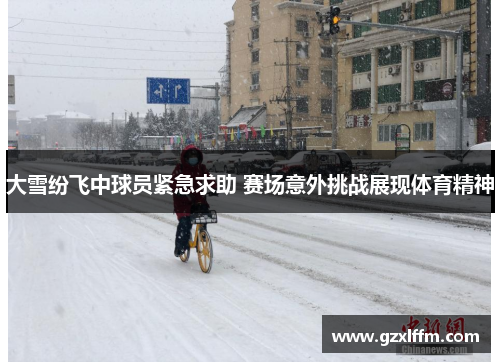 大雪纷飞中球员紧急求助 赛场意外挑战展现体育精神